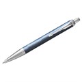 Ручка шариковая Parker "IM Premium Blue Grey GT" синяя, 1,0мм, подар. уп. - фото 357011