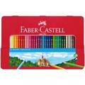 Карандаши цветные Faber-Castell, 36цв., заточен., метал. кор. - фото 368249