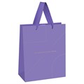 Пакет подарочный 33*42*12см MESHU "Monocolor. Lavender", отд. фольгой, матовая ламинация - фото 368736