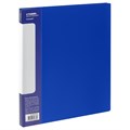 Папка с 80 вкладышами СТАММ "Стандарт" А4, 30мм, 800мкм, пластик, синяя - фото 369630