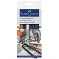 Набор угля и угольных карандашей Faber-Castell "Charcoal Sketch" 7 предметов, картон. упак. - фото 370991