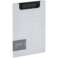 Папка-планшет с зажимом Berlingo "Steel&Style" A5+, 1800мкм, пластик (полифом), белая - фото 373792