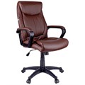 Кресло руководителя Helmi HL-E02 "Income", экокожа коричневая - фото 374424