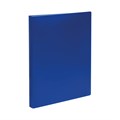 Папка с 40 вкладышами СТАММ А4, 21мм, 500мкм, пластик, синяя - фото 376191