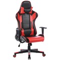 Кресло игровое Helmi HL-G01 "Victory", искусственная кожа, черная/красная, 2 подушки - фото 379333