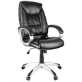 Кресло руководителя Helmi HL-E06 "Balance", экокожа черная, механизм качания - фото 379804