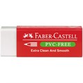 Ластик Faber-Castell "PVC-free", прямоугольный, картонный футляр, 63*22*11мм - фото 380864