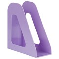Лоток для бумаг вертикальный СТАММ "Фаворит", фиолетовый, ширина 90мм - фото 382136