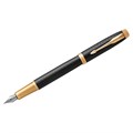 Ручка перьевая Parker "IM Premium Black/Gold GT" синяя, 0,8мм, подар. уп. - фото 382300
