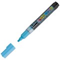 Маркер меловой MunHwa "Black Board Marker" голубой, 3мм, водная основа - фото 383771