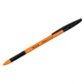 Ручка шариковая Berlingo "Tribase grip orange" черная, 0,7мм, грип - фото 385053