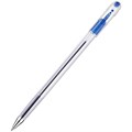 Ручка шариковая MunHwa "Option" синяя, 0,7мм, штрих-код - фото 385625