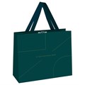 Пакет подарочный 32*26*12см MESHU "Monocolor. Emerald", отд. фольгой, матовая ламинация - фото 388960
