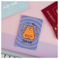 Обложка для паспорта MESHU "Zen Cat", ПВХ, 2 кармана - фото 391430
