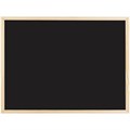 Доска магнитно-меловая OfficeSpace, 45*60см, деревянная рамка, черная - фото 402442