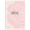 Ежедневник недатированный А5, 160л., 7БЦ, BG "Rose", soft-touch ламинация - фото 403622