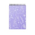 Блокнот с пластиковой обложкой на спирали ErichKrause Lavender, А6, 80 листов, клетка - фото 448955