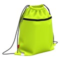 Мешок для обуви ErichKrause с карманом на молнии 500х410мм Neon® Yellow - фото 452096