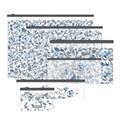 Набор из 6 zip-пакетов пластиковых ErichKrause® Frozen Beauty, ассорти (A4, B5, C6, Travel, 230x70mm, Card Size) - фото 453106