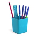 Набор настольный пластиковый ErichKrause® Base, Bubble Gum, голубой - фото 453467
