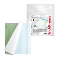 Набор пластиковых обложек ErichKrause Fizzy Clear, для тетрадей и дневников, 212х347мм, 50 мкм (пакет 10 шт.) - фото 454077