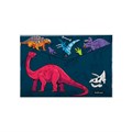 Папка-конверт на кнопке пластиковая ErichKrause Dino Planet, A4 (в пакете по 12 шт.) - фото 455778