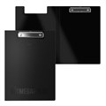 Папка-планшет пластиковая ErichKrause MEGAPOLIS, A4, черный (в пакете по 4 шт.) - фото 456118
