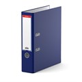 Папка–регистратор с арочным механизмом ErichKrause, Business, А4, 70 мм, синий - фото 456693