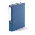 Папка–регистратор с арочным механизмом ErichKrause, Colors, А4, 50 мм, голубой - фото 456717
