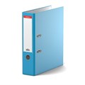 Папка–регистратор с арочным механизмом ErichKrause, Neon, А4, 70 мм, голубой - фото 456805