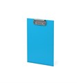 Планшет с зажимом ErichKrause Neon, А5, голубой - фото 458103