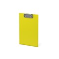 Планшет с зажимом ErichKrause Neon, А5, желтый - фото 458107