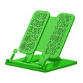 Подставка для книг пластиковая ErichKrause Neon Solid, русский алфавит, зеленый - фото 458692