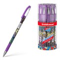 Ручка шариковая ErichKrause ColorTouch Stick Purple Python 0.7, цвет чернил синий (в тубусе по 24 шт.) - фото 460156