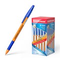 Ручка шариковая ErichKrause R-301 Stick&Grip Orange 0.7, цвет чернил синий (в коробке по 50 шт.) - фото 460374