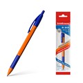 Ручка шариковая автоматическая ErichKrause R-301 Matic&Grip Orange 0.7, цвет чернил синий (в пакете по 1 шт.) - фото 460896