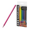 Цветные карандаши деревянные ErichKrause Art Spirit круглые, грифель 4 мм, 12 цветов (в ПЭТ-боксе 12 шт) - фото 475793