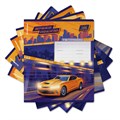Тетрадь ErichKrause Sport Car, 18 листов, клетка, выборочный УФ-лак (в плёнке по 10 шт.)_MIX-PACK - фото 487847