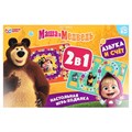 Игра настольная Умные игры "Ходилка 2в1. Маша и Медведь. Азбука и счёт", картонная коробка R377731 - фото 506243