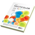 Бумага цветная OfficeSpace "Multicolor", А4, 80г/м2, 200л., (10 цветов) R315734 - фото 508120