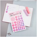 Наклейки бумажные MESHU "Beauty planner pink", 12*18см, 47 наклеек, европодвес R328508 - фото 508252