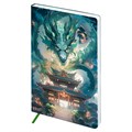 Ежедневник недатированный, А5, 136л., мягкий переплет, кожзам, BG "Anime. Dragon" R370253 - фото 515688