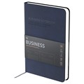 Ежедневник недатированный, А5, 136л., мягкий переплет, кожзам, BG "Business. Navy blue", темно-синий R369935 - фото 515734