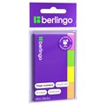 Флажки-закладки Berlingo "Ultra Sticky", 20*50мм, 50л*4 неоновых цвета R287197 - фото 518750