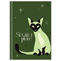 Записная книжка А5 80л. BG "Secret place", матовая ламинация, выб. лак, блок в точку, 100г/м2 R367809 - фото 519224