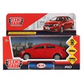 Машина игрушечная Технопарк "Kia Rio", KIA, металл., 12см, красный, инерционная, с подвижными элементами R379779 - фото 520647