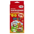 Карандаши цветные ГАММА "Мультики", 24 цв., шестигранные R370136 - фото 523250