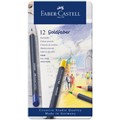 Карандаши цветные Faber-Castell "Goldfaber", 12цв., круглые, заточен., метал. коробка R285913 - фото 524345