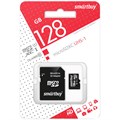 Карта памяти SmartBuy MicroSDXC 128GB UHS-1, Class 10, скорость чтения 90Мб/сек (с адаптером SD) R285823 - фото 527447