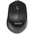 Мышь беспроводная Smartbuy ONE 333AG-K, черный, USB, 3btn+Roll R321229 - фото 546301